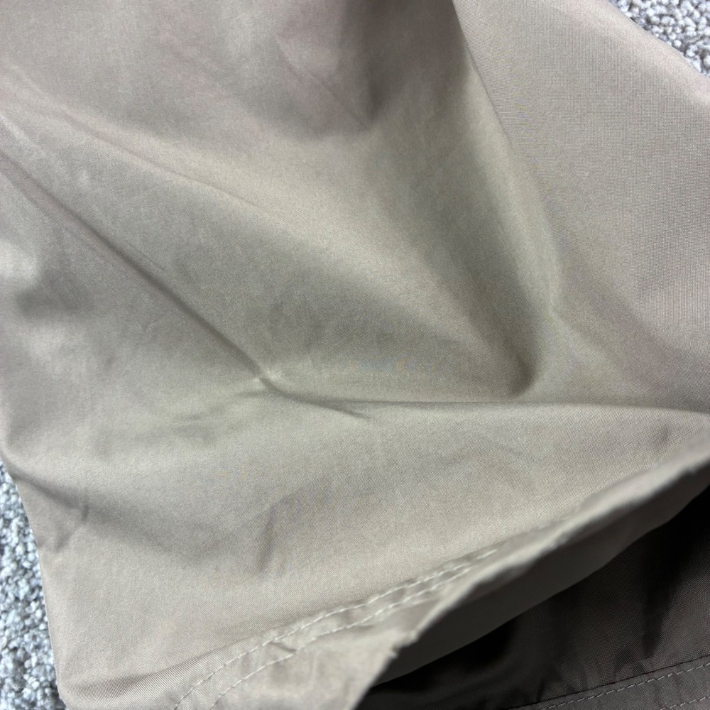 D.A.C. Performance Track Pants Mens L Tan Mesh Lined Ankle Zip Gorpcore Active - Picture 11 of 13